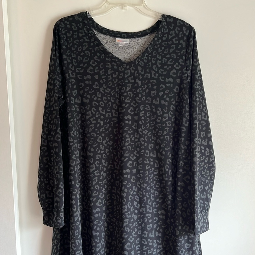 NWOT Leopard Print! Lularoe Emily Swing Dress